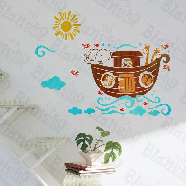 Elephant's Ship - Wall Decals Stickers Appliques Home Dcor