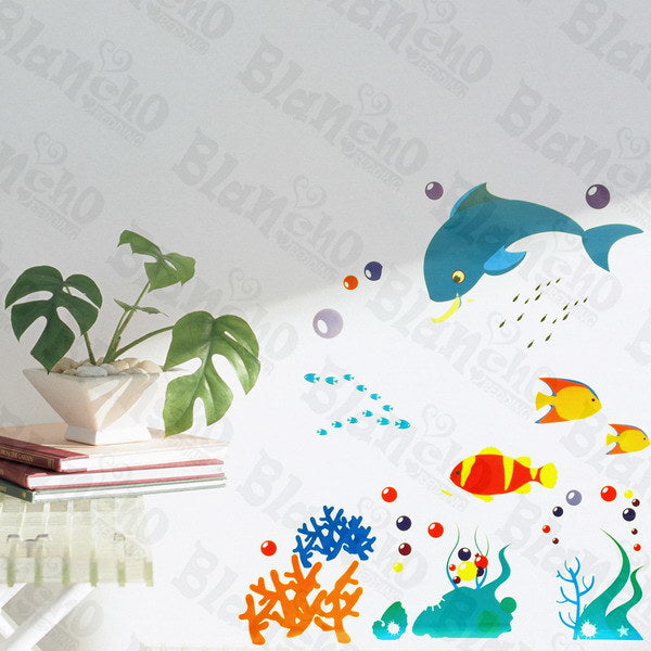 Magical Aquarium - Wall Decals Stickers Appliques Home Dcor