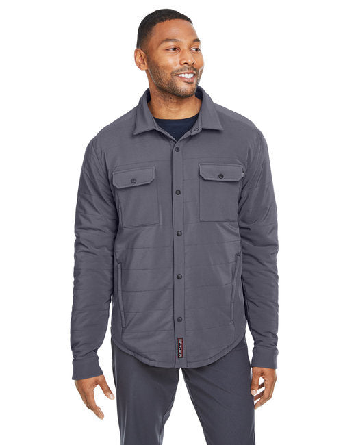 Adult Transit Shirt Jacket - BLACK - S