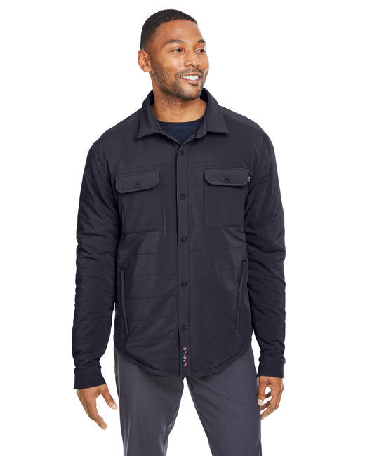 Adult Transit Shirt Jacket - BLACK - S