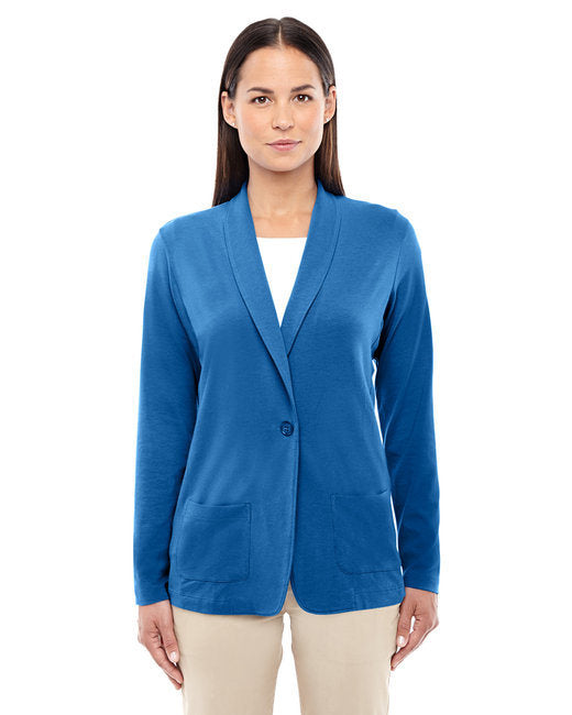 Ladies' Perfect Fit™ Shawl Collar Cardigan - WHITE - XS