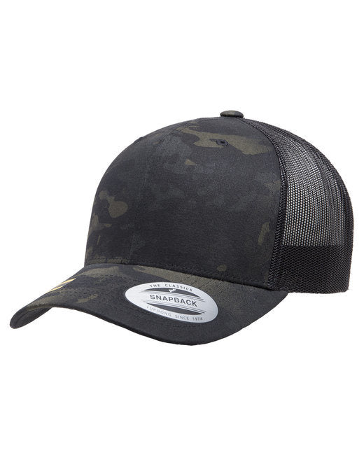 YP Classics® Retro Trucker Multicam® Snapback - MULTICAM - OS