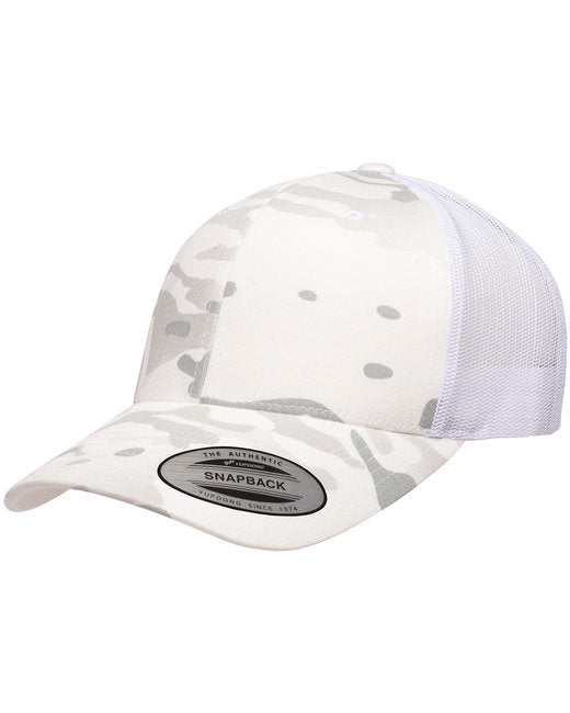 YP Classics® Retro Trucker Multicam® Snapback - MULTICAM - OS