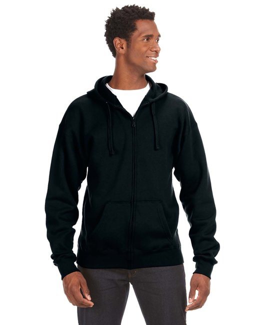 Adult Premium Full-Zip Fleece Hooded Sweatshirt - OXFORD - S