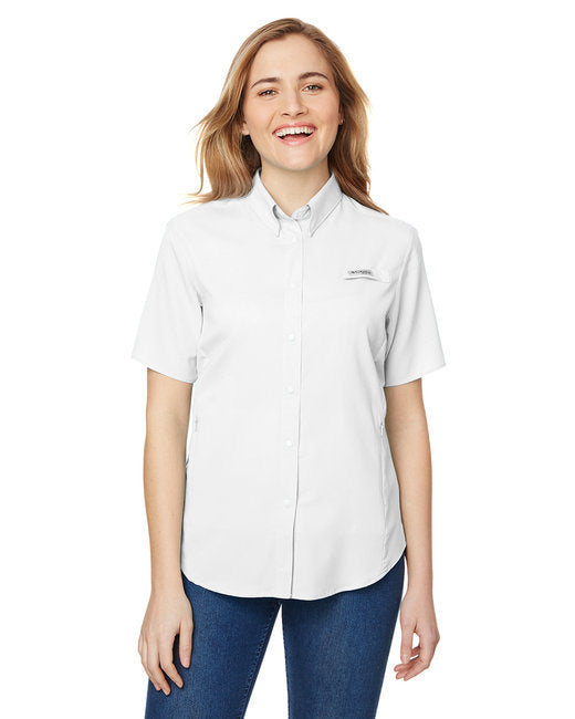 Ladies' Tamiami™ II Short-Sleeve Shirt - WHITE - XS