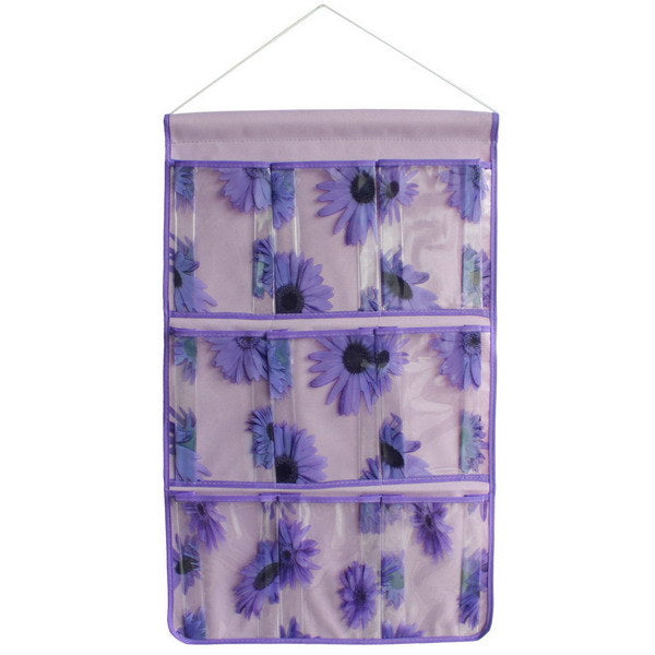 [Sunflowers] Purple/Wall Hanging/ Wall Organizers / Baskets / Hanging Baskets (14*23)