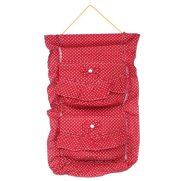 [Polka Dot] Red/Wall Hanging/ Wall Baskets /Wall Organizers/Hanging Baskets/Baskets (10*17)