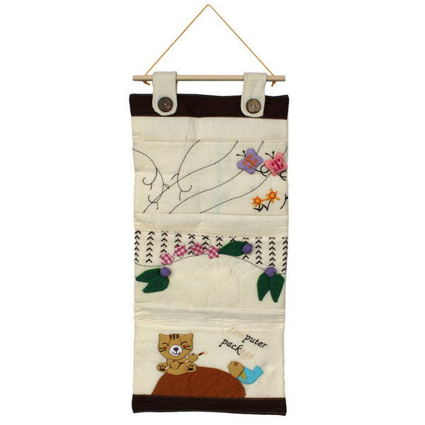 [Cat & Fish] Wall Hanging/ Hanging Baskets/ Wall Organizers /Wall Baskets/Baskets (11*22)