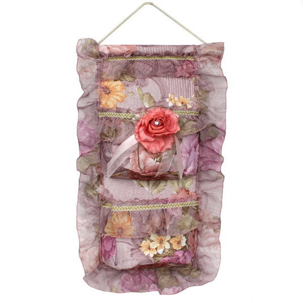 [Bud Silk & Red Rose] Wall Hanging/ Wall Organizers /Wall Baskets/Hanging Baskets (13*21)