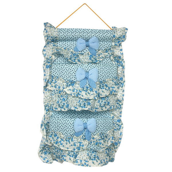 [Star Shape & Allover] Blue/Wall Hanging/ Baskets /Wall Organizers/ Hanging Baskets (9*15)