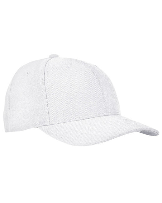 Premium Curved Visor Snapback - WHITE - OS