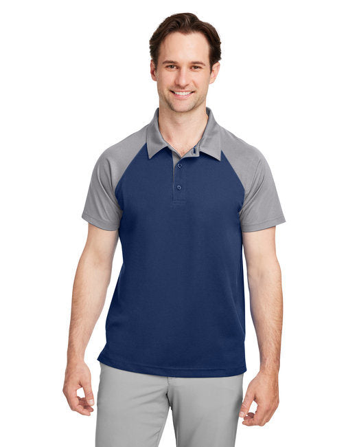 Men's Command Snag-Protection Colorblock Polo - SP DK NV/ SP GRP - XS