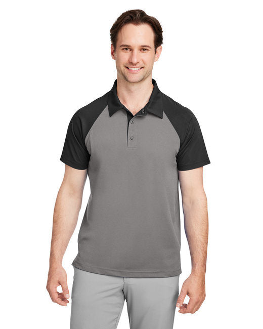 Men's Command Snag-Protection Colorblock Polo - SP DK NV/ SP GRP - XS