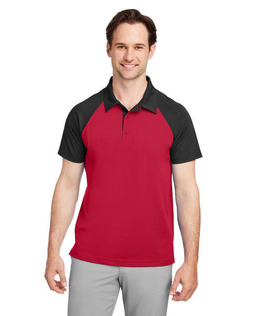 Men's Command Snag-Protection Colorblock Polo - SP DK NV/ SP GRP - XS
