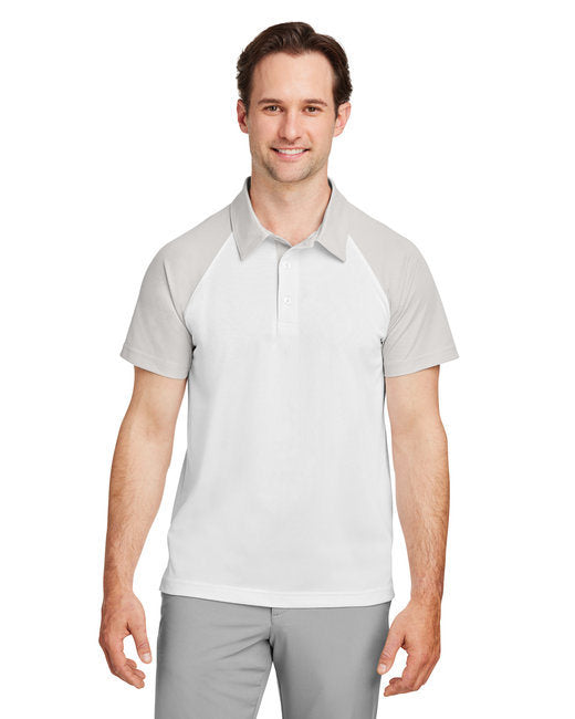 Men's Command Snag-Protection Colorblock Polo - SP DK NV/ SP GRP - XS