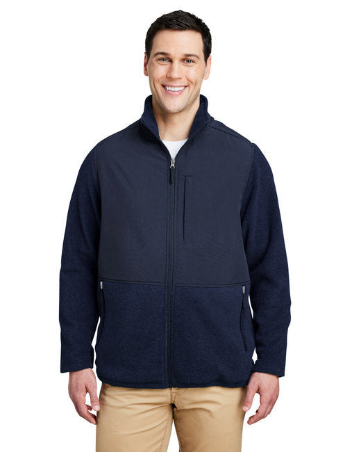 Men's Journey Summit Hybrid Full-Zip - BLACK/ BLACK - 5XL