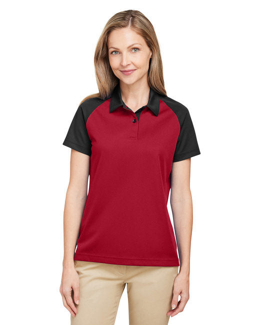 Ladies' Command Snag-Protection Colorblock Polo - SP DK NV/ SP GRP - XS