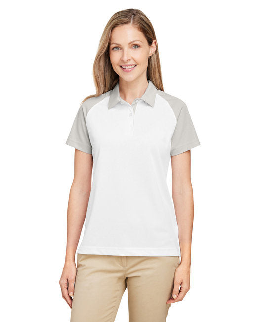 Ladies' Command Snag-Protection Colorblock Polo - SP DK NV/ SP GRP - XS