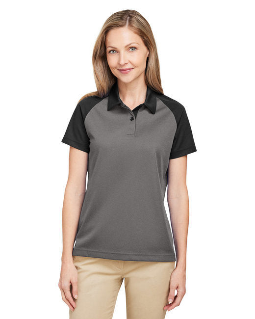 Ladies' Command Snag-Protection Colorblock Polo - SP DK NV/ SP GRP - XS