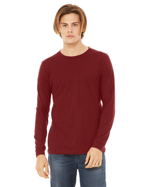 Unisex Jersey Long-Sleeve T-Shirt - RED - S