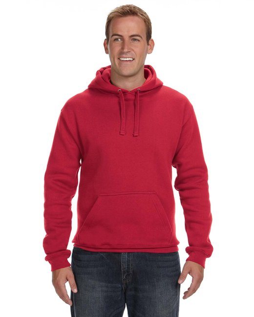 Adult Premium Fleece Pullover Hooded Sweatshirt - WHITE - XS