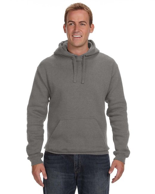 Adult Premium Fleece Pullover Hooded Sweatshirt - WHITE - XS