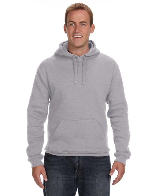 Adult Premium Fleece Pullover Hooded Sweatshirt - WHITE - XS