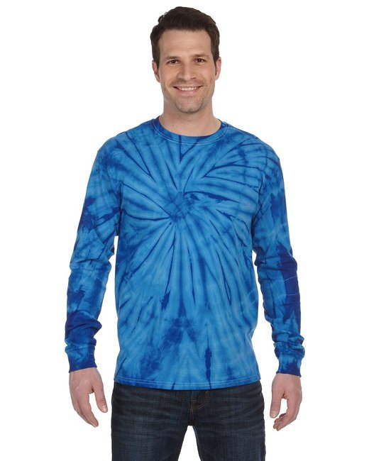 Adult 5.4 oz. 100% Cotton Long-Sleeve T-Shirt - SATURN - S