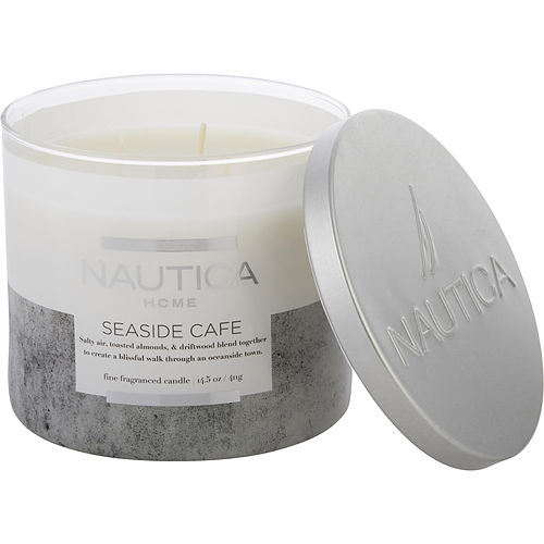 NAUTICA SEASIDE CAFE by Nautica CANDLE 14.5 OZ