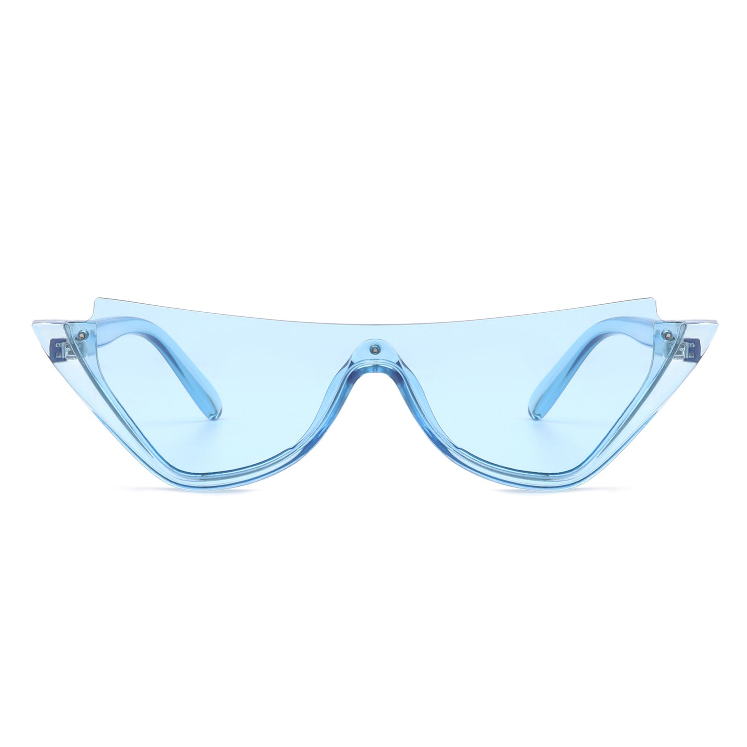 Retro Half Frame Fashion Cat Eye Sunglasses