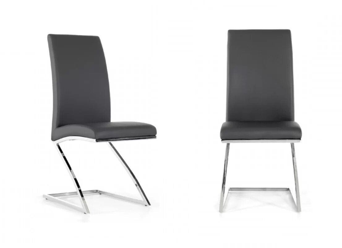 Angora - Modern Grey Dining Chair (Set of 2)