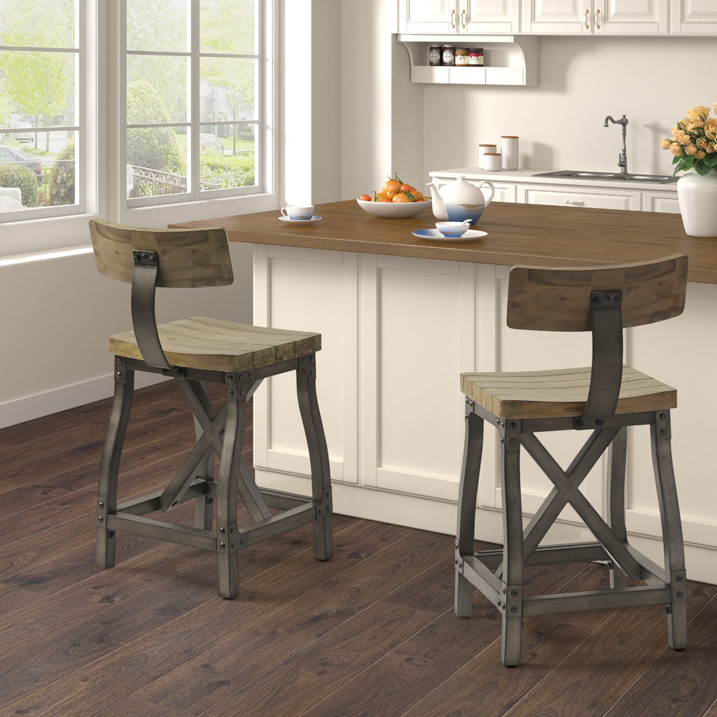 Counter Stool with Back