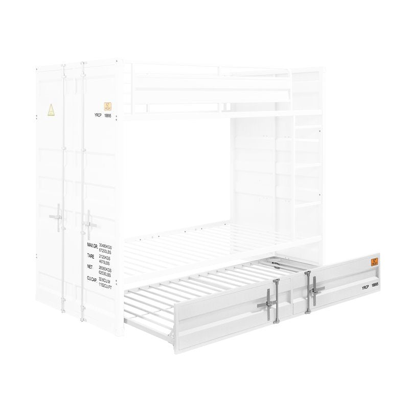 ACME Cargo Trundle (Twin), White 37882