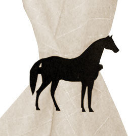 Standing Horse - Napkin Ring