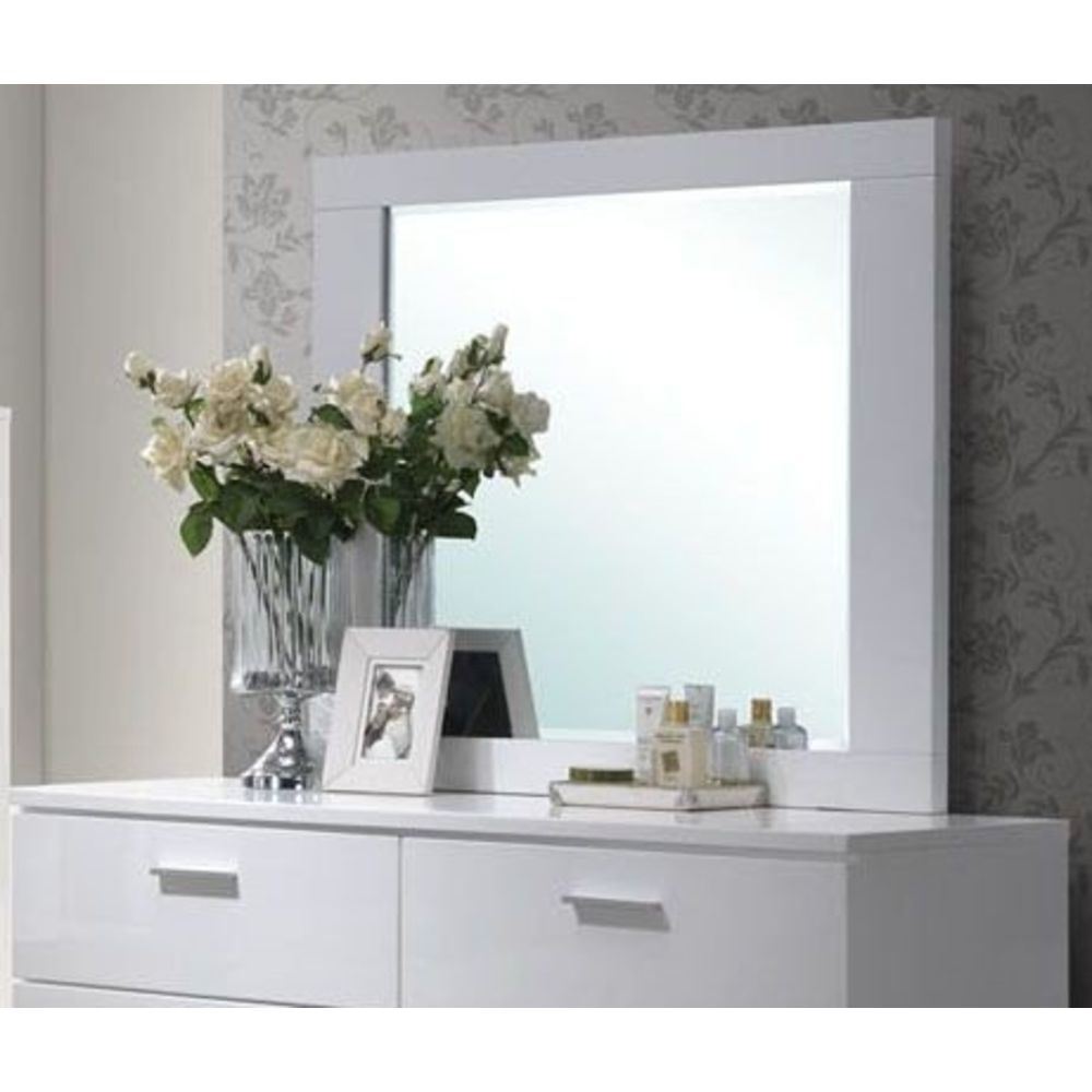 ACME Lorimar Mirror in White 22634