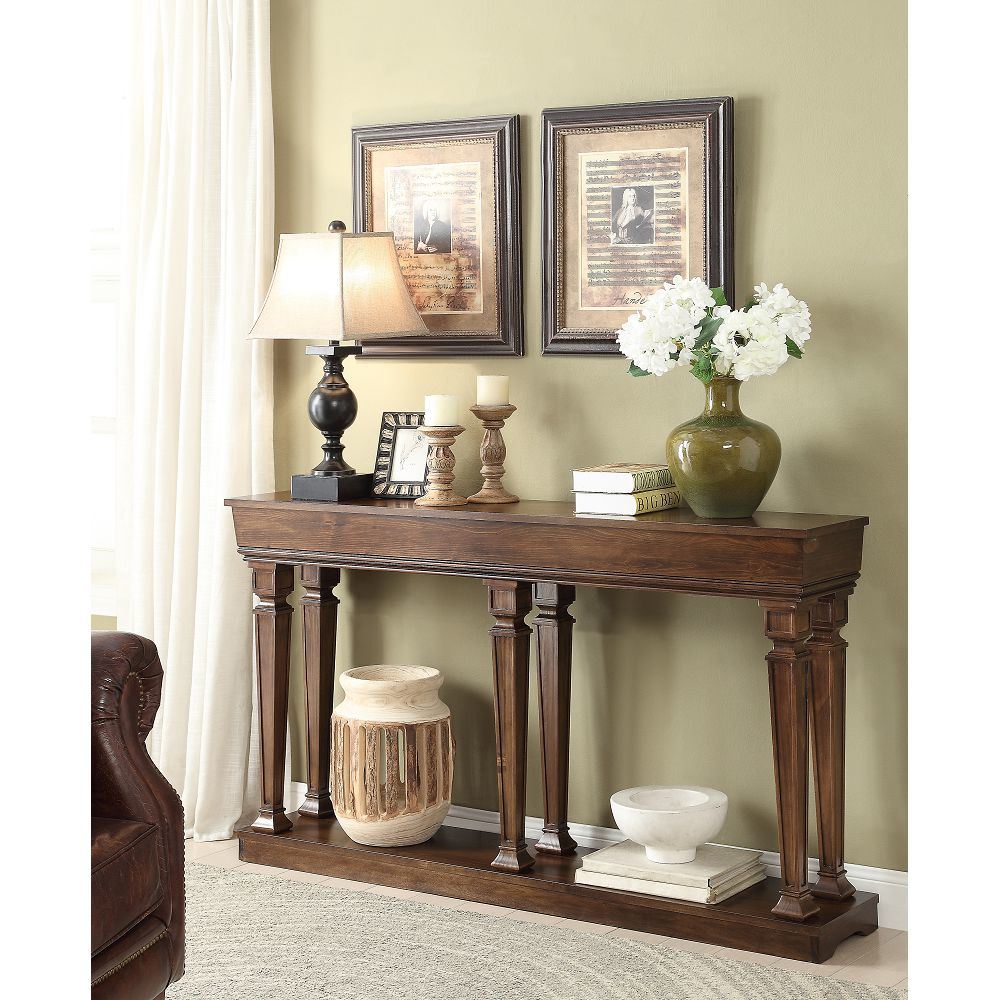 ACME Garrison Console Table in Oak 97252