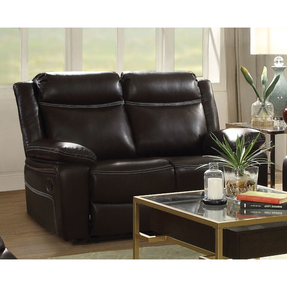 ACME Corra Loveseat (Motion) in Espresso PU 52051