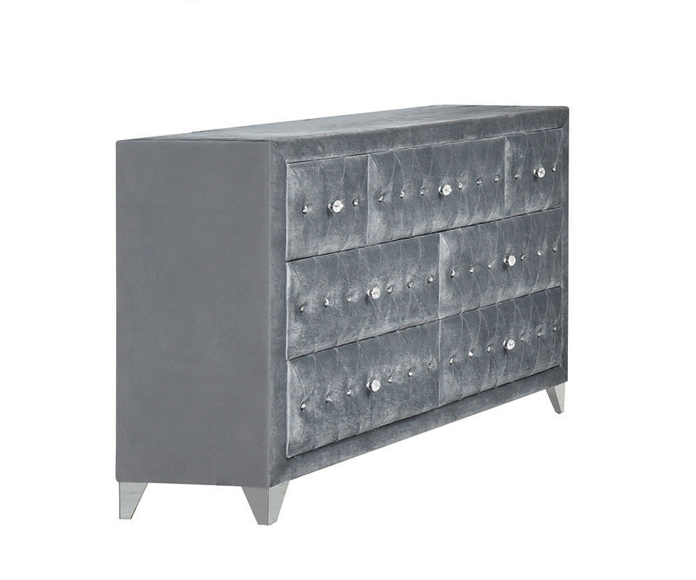 ACME Dante Dresser, Gray Velvet 24235