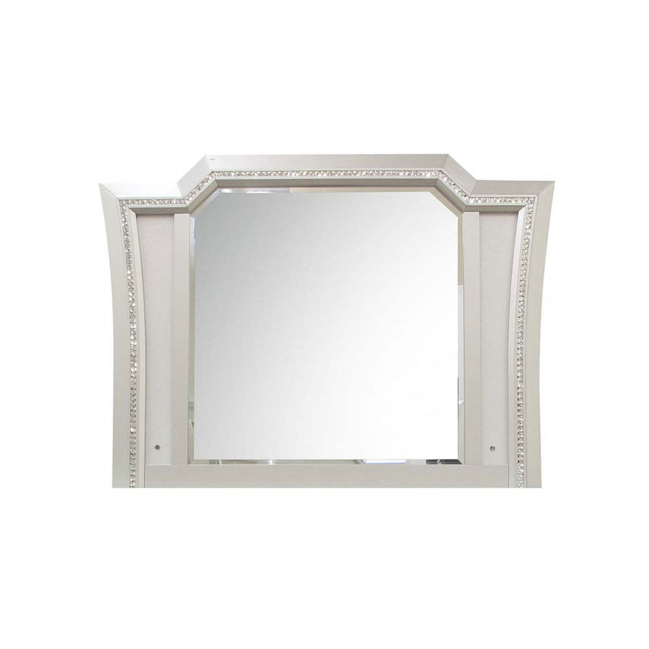 ACME Kaitlyn Mirror in LED & Champagne 27234