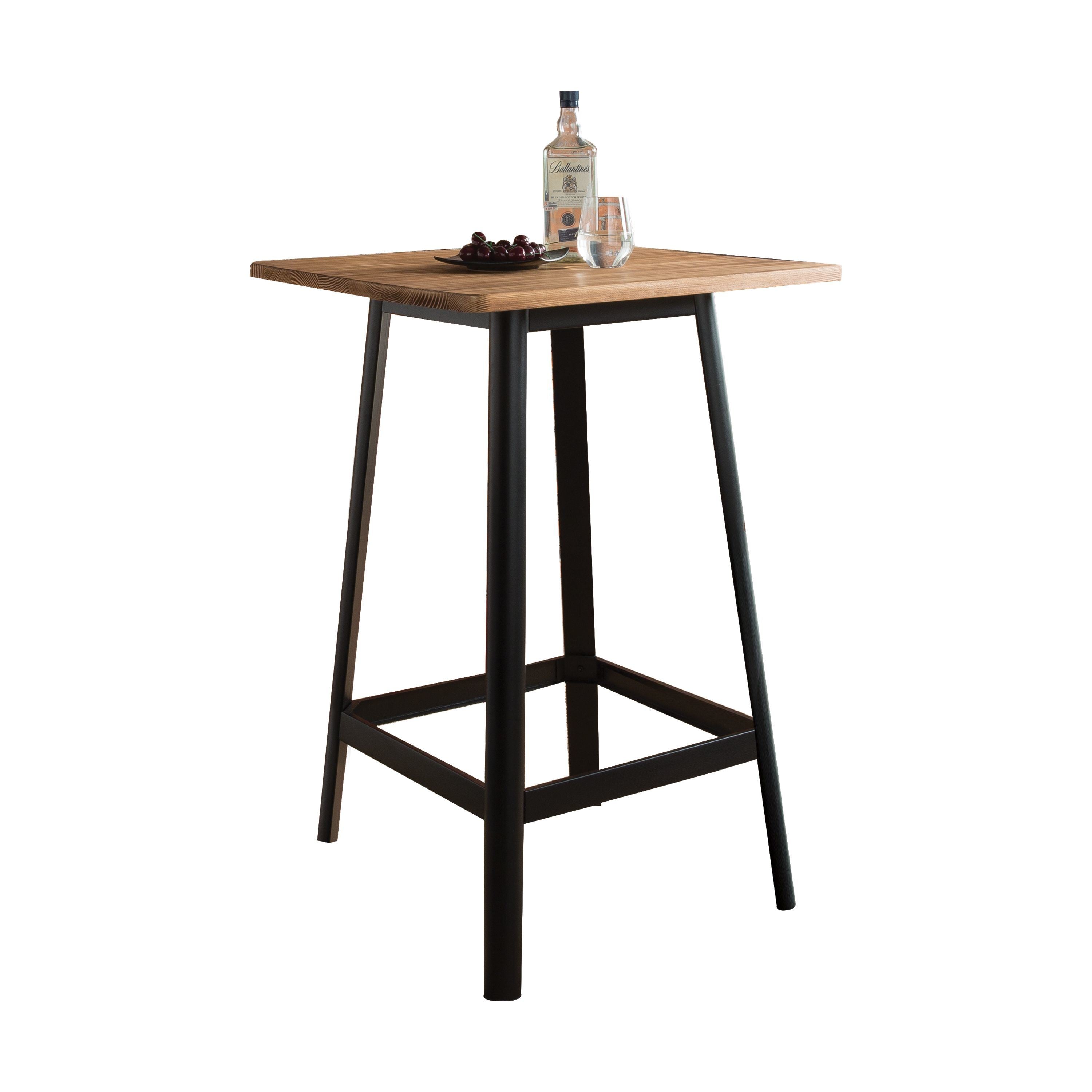 ACME Jacotte Bar Table in Natural & Black 72330