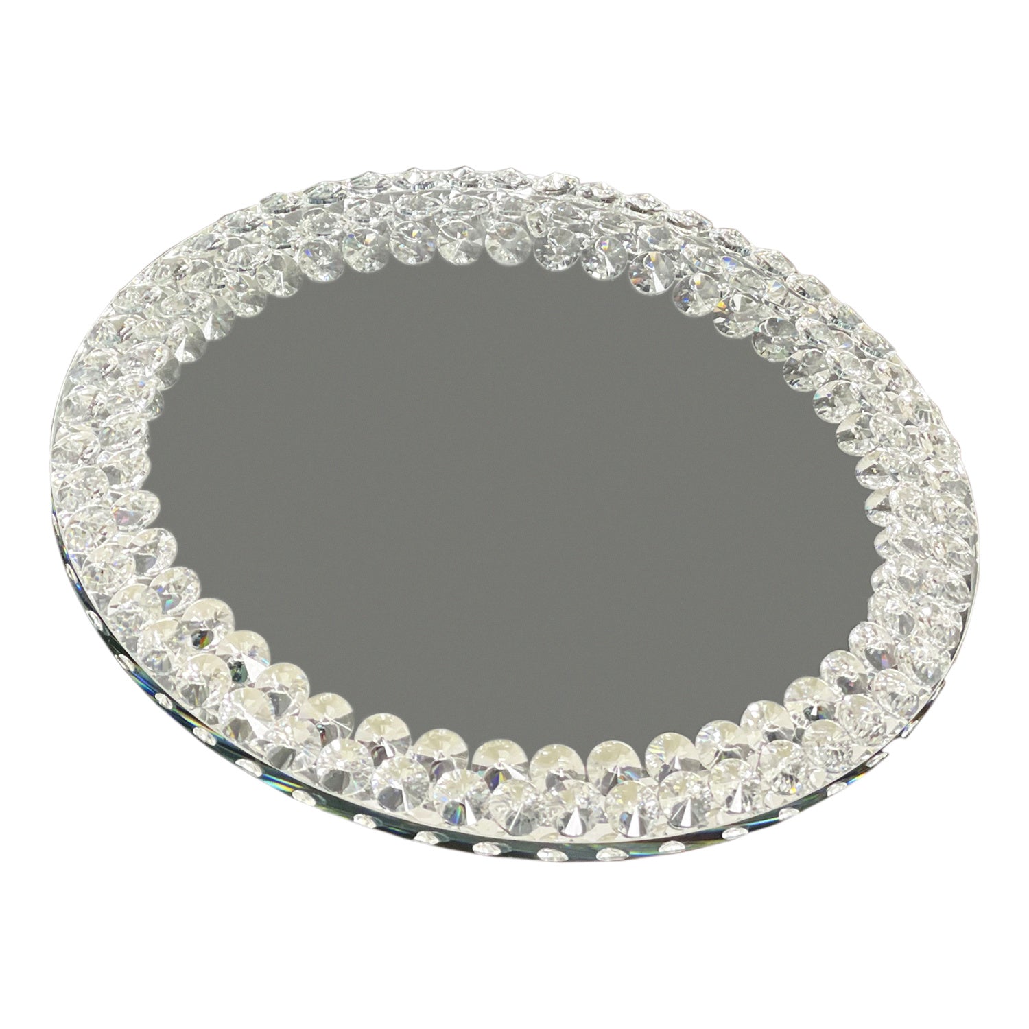 Ambrose Exquisite Lazy Susan Mirrored Spinning Tray