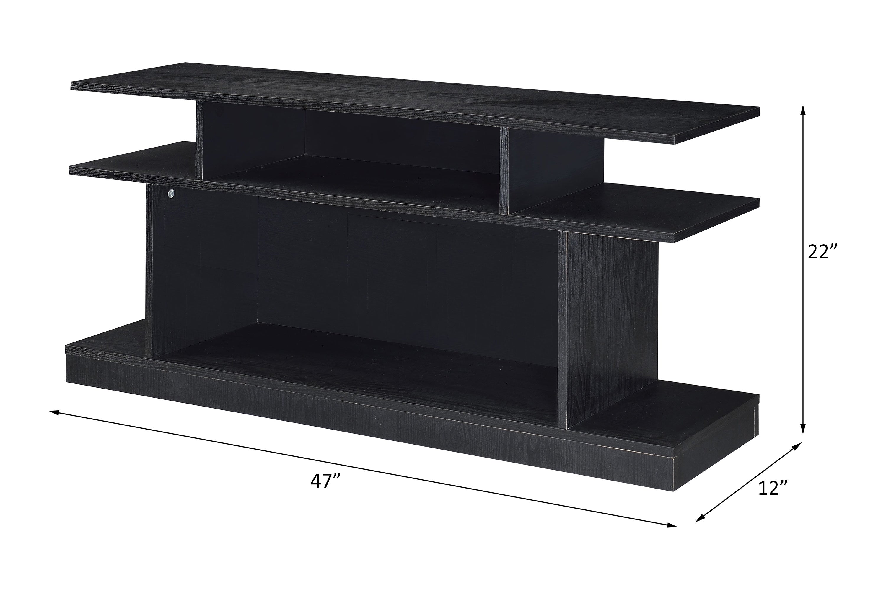 ACME Sollix Sofa Table, Black Finish 90885