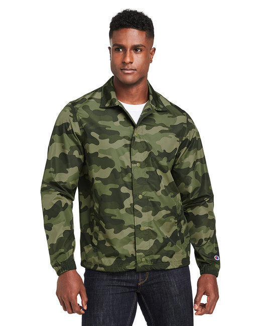 Men's Coach's Jacket - BLACK - S