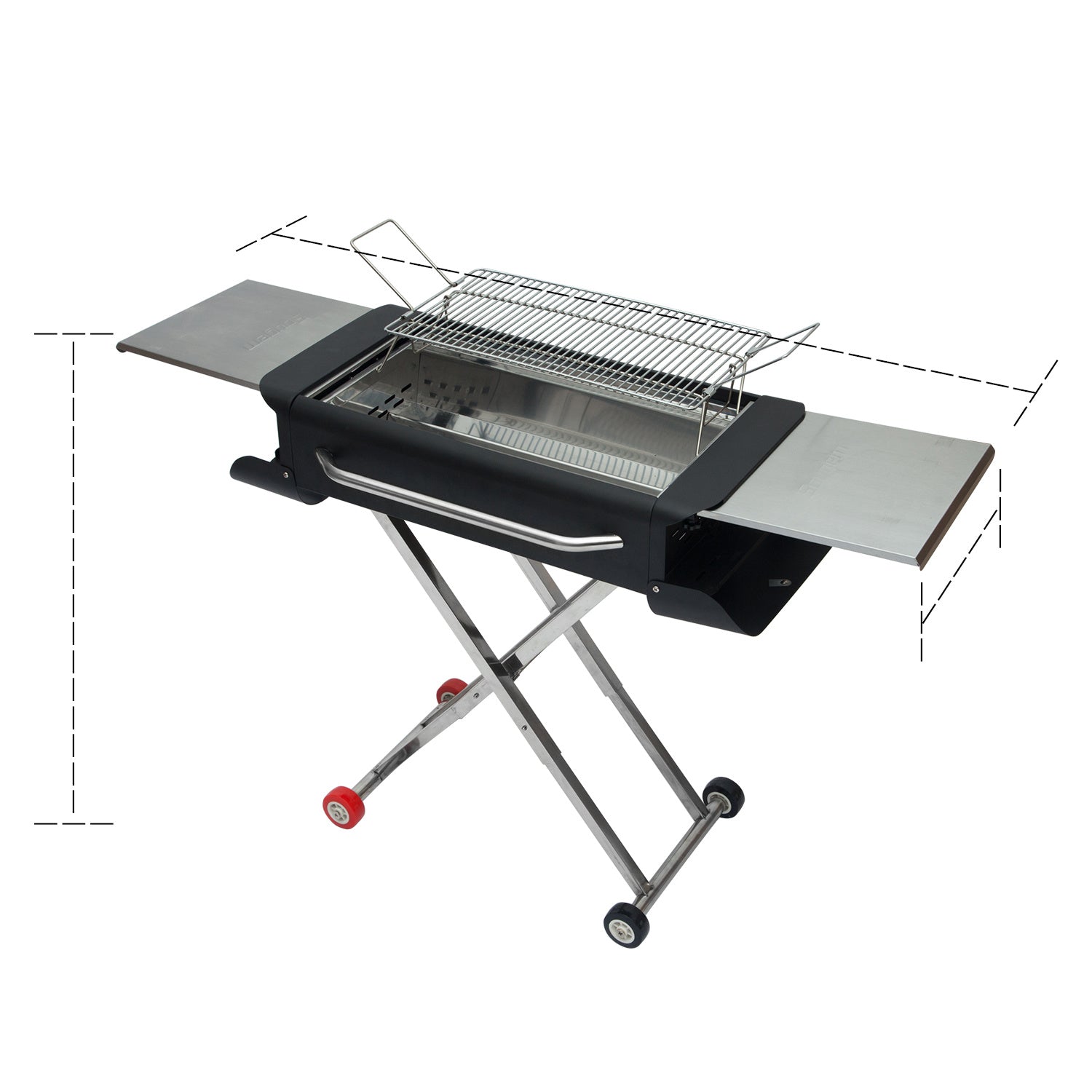 Stainless Steel protable Outdoor Barbecue Grill Large