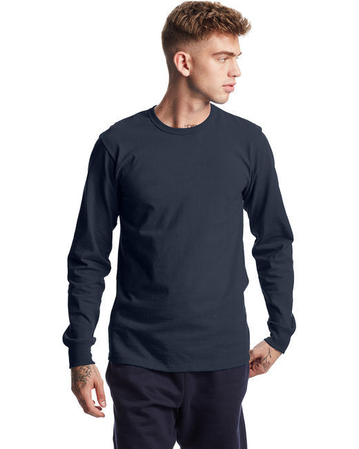 Unisex Heritage Long-Sleeve T-Shirt - BLACK - S