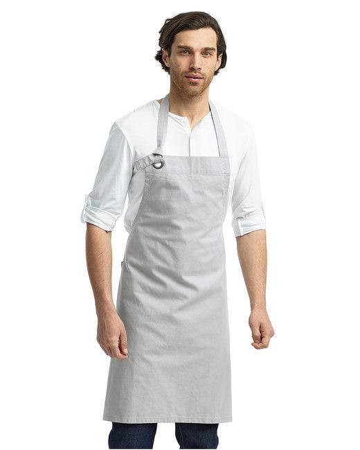 Unisex Calibre Heavy Cotton Canvas Bib Apron - BLACK - OS