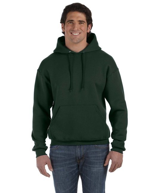 Adult Supercotton™ Pullover Hooded Sweatshirt - TRUE RED - 2XL