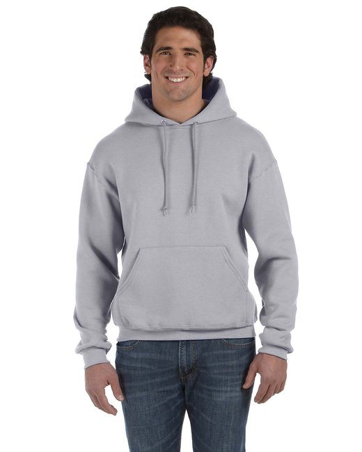 Adult Supercotton™ Pullover Hooded Sweatshirt - TRUE RED - 2XL