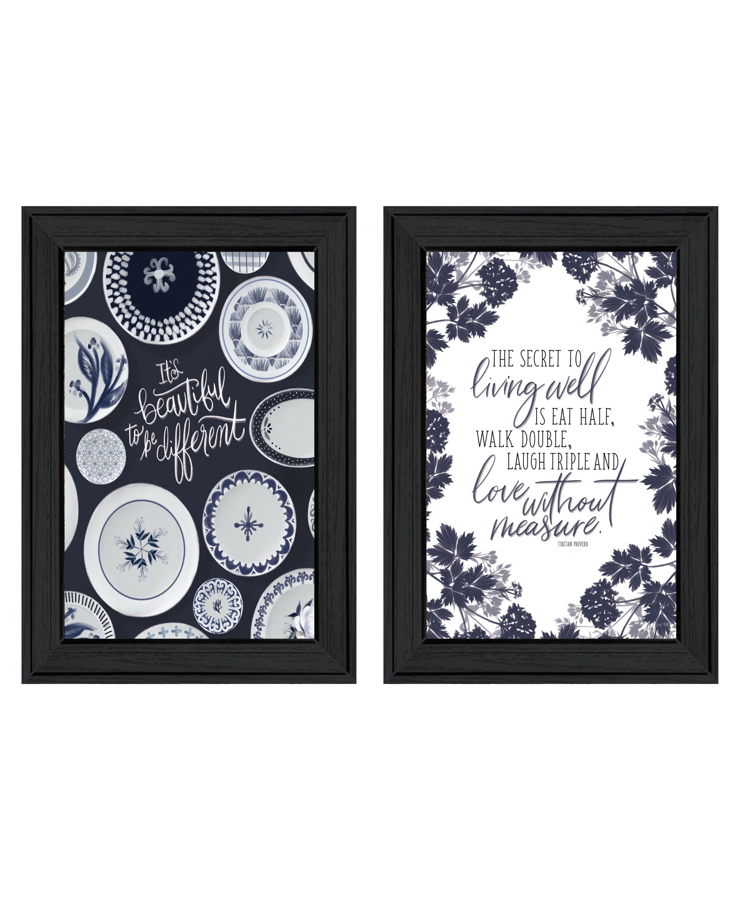 "The Secret Beauty Vignette is by Artisan House Fenway, Ready to Hang Framed Print, Black Frame