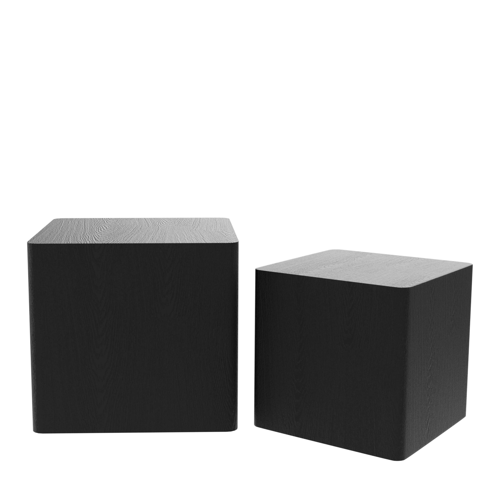 MDF Nesting table/side table/coffee table/end table for living room,office,bedroom Black